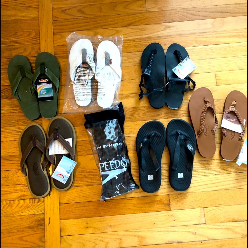 Brand new Rainbow Women’s Flip Flops!